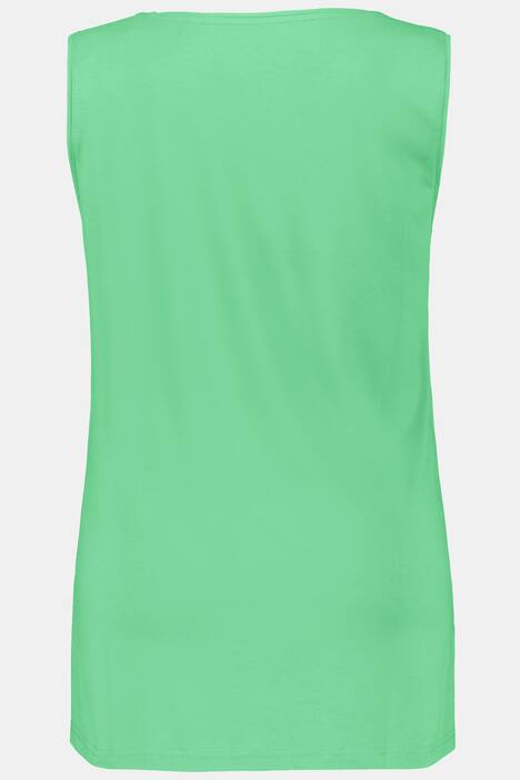 Essential Rayon Round Neck Slinky Stretch Knit Tank