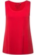 Top, kulatý výstřih, streč, široká ramínka, bez rukávů