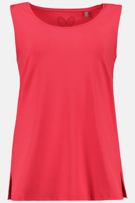 Essential Rayon Round Neck Slinky Stretch Knit Tank