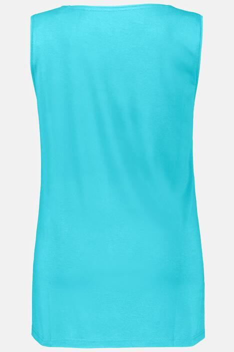 Essential Rayon Round Neck Slinky Stretch Knit Tank