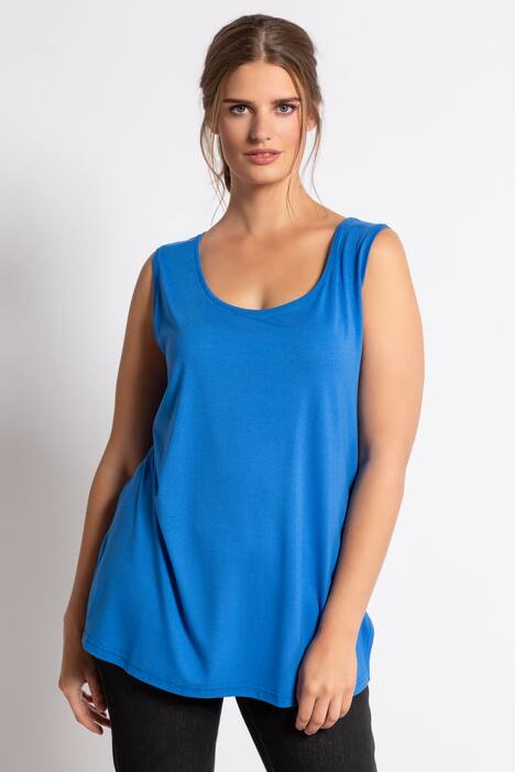Essential Rayon Round Neck Stretch Tank