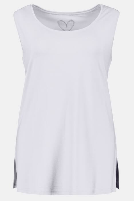 Essential Rayon Round Neck Slinky Stretch Knit Tank