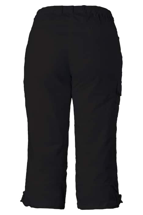 Seamed Cargo Pocket Crop Stretch Pants