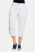 7/8 broek, deels elastische band, ceintuurlussen
