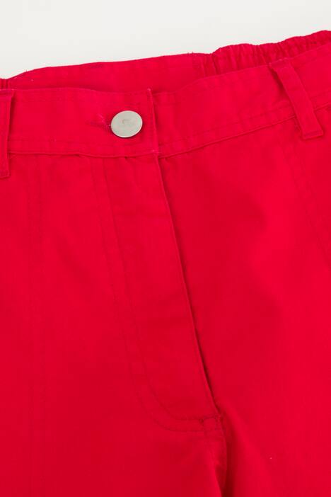Seamed Cargo Pocket Crop Stretch Pants