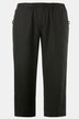 linnen 7/8-broek, elastische band, steekzakken