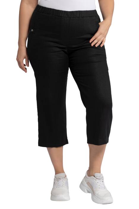 Linen Crop Pants