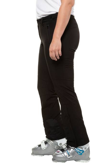 skibroek, glad met microfleece aan de binnenkant, ademend