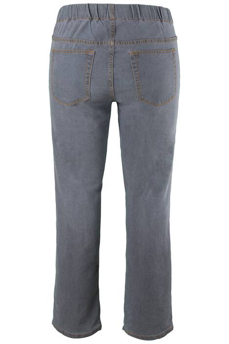jegging in denimlook, elastische band rondom