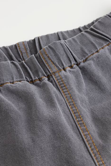 jegging in denimlook, elastische band rondom