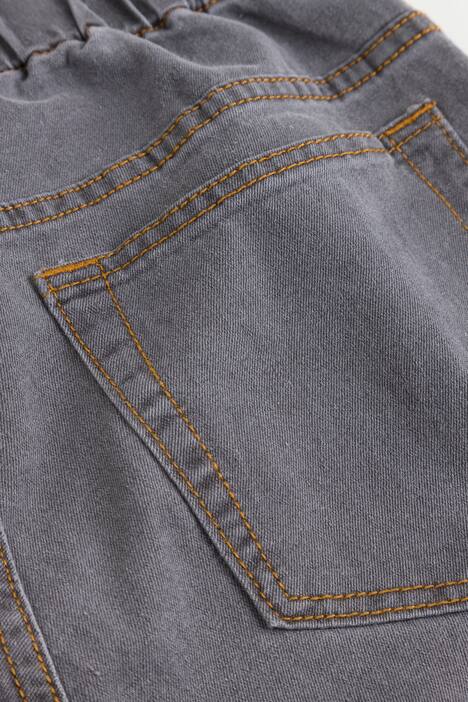 jegging in denimlook, elastische band rondom