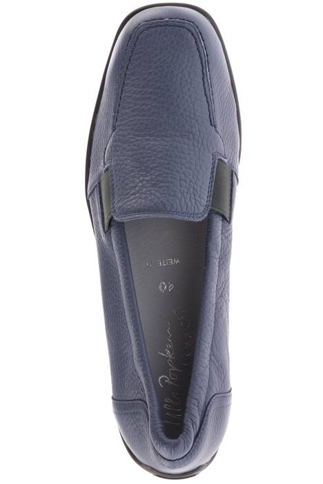 Mocassins, stretch inzetten, wisselbaar voetbed, wijdte H