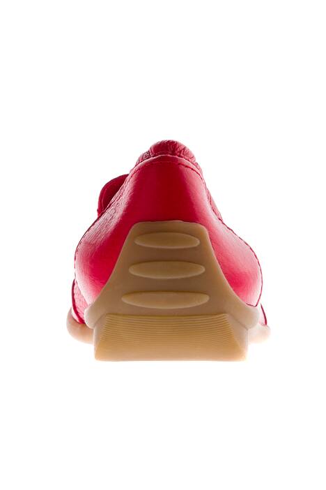 Mocassins, stretch inzetten, wisselbaar voetbed, wijdte H