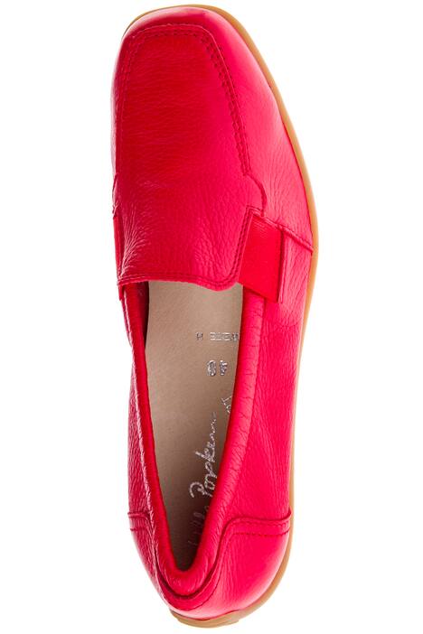 Mocassins, stretch inzetten, wisselbaar voetbed, wijdte H