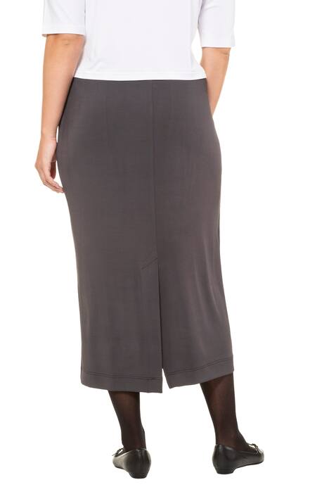 Slinky rok, smal silhouet, elatische band, loopsplit