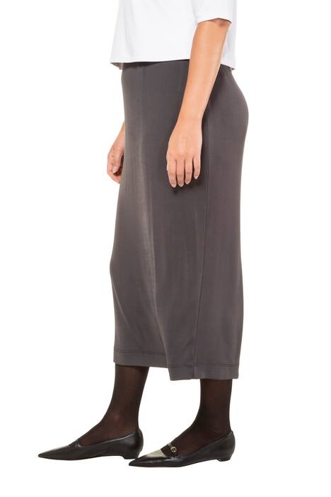 Slinky rok, smal silhouet, elatische band, loopsplit