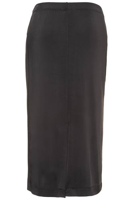 Slinky rok, smal silhouet, elatische band, loopsplit