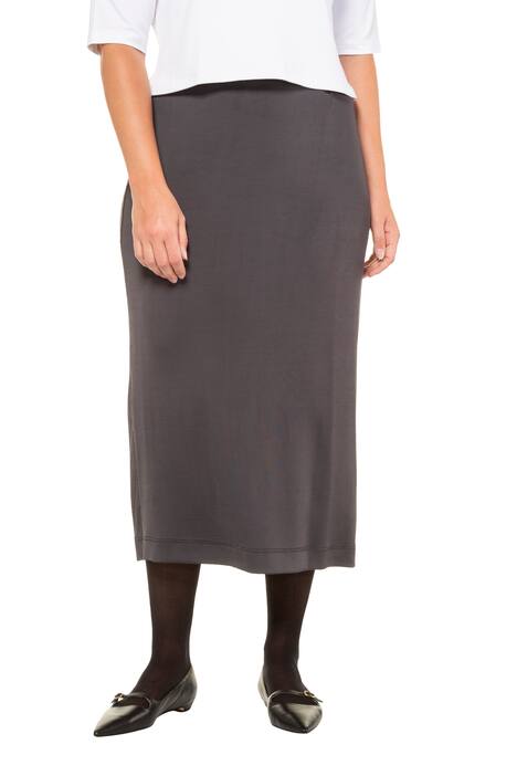 Slinky rok, smal silhouet, elatische band, loopsplit