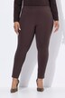 Pantalon Sienna en point de Rome, coupe près du corps et taille élastique