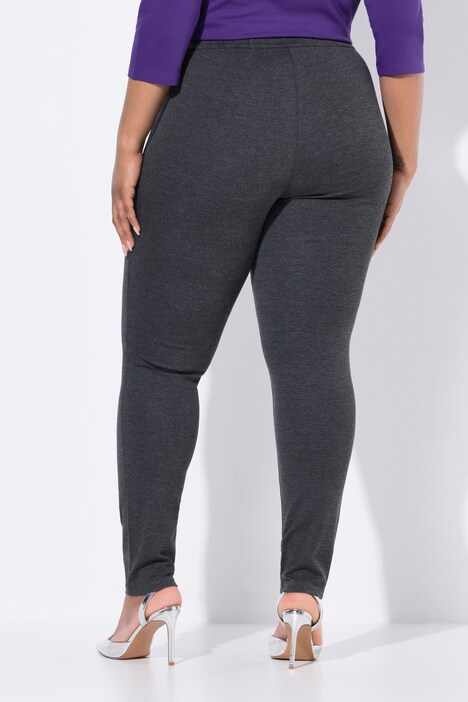 Punto-Hose Sienna, schmales Bein, Elastikbund