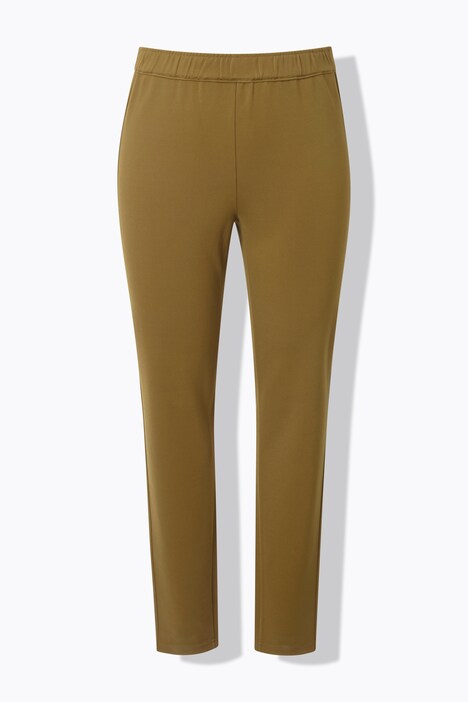 Punto-Hose Sienna, schmales Bein, Elastikbund