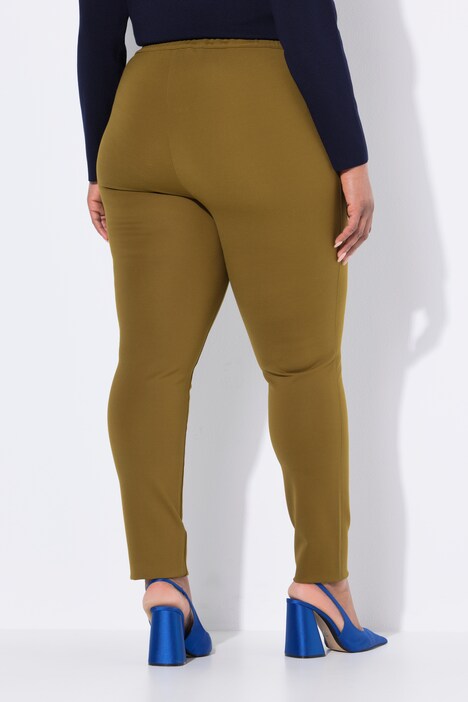 Punto-Hose Sienna, schmales Bein, Elastikbund