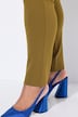 Pantalon Sienna en point de Rome, coupe près du corps et taille élastique
