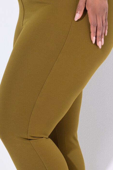 Punto-Hose Sienna, schmales Bein, Elastikbund