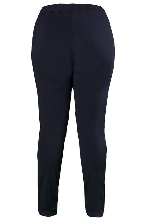 Broek, smalle pijpen, elastische band rondom