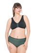 Bustier, přední zapínání, košíčky C/D, E/F