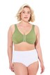 Bustier, přední zapínání, košíčky C/D, E/F