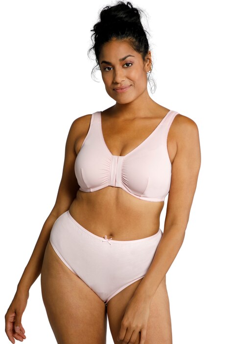 Bustier, přední zapínání, košíčky C/D, E/F