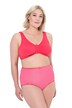 Bustier, přední zapínání, košíčky C/D, E/F