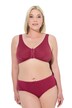 Bustier, přední zapínání, košíčky C/D, E/F
