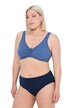 Bustier, přední zapínání, košíčky C/D, E/F