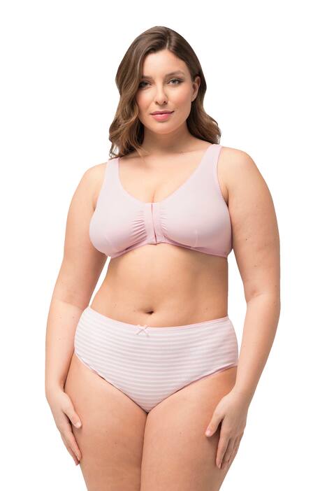Bustier, přední zapínání, košíčky C/D, E/F