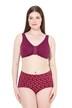 Bustier, přední zapínání, košíčky C/D, E/F