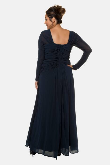 Abendkleid, Plissee-Büste, Carreeausschnitt, selection