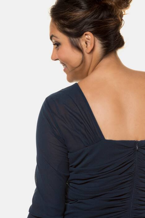 Abendkleid, Plissee-Büste, Carreeausschnitt, selection