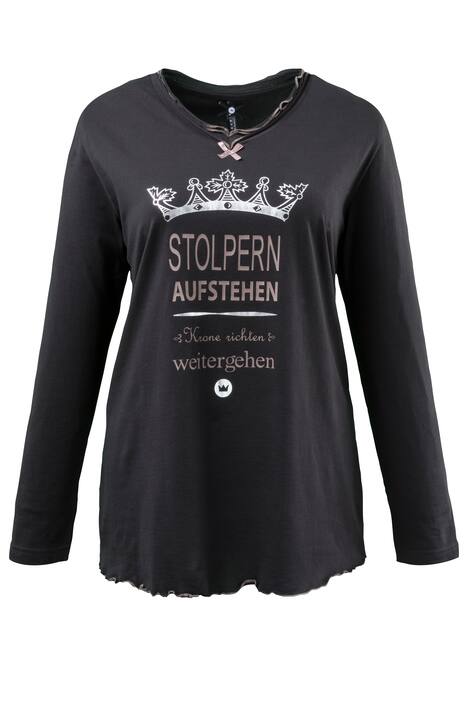 Keep Going German Wording Cotton Pajama Set