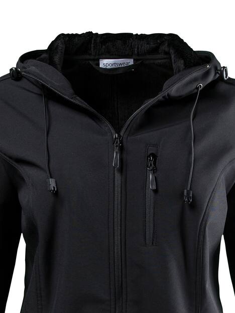Softshell Zip Hooded Jacket