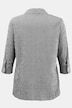 Bubble blouse, overhemdkraag, zijsplitten