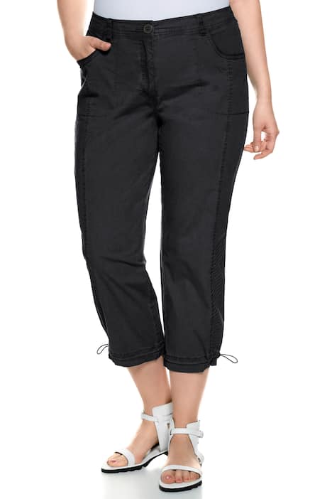 Cargohose, 7/8-Länge, Ziernähte, Stretchkomfort