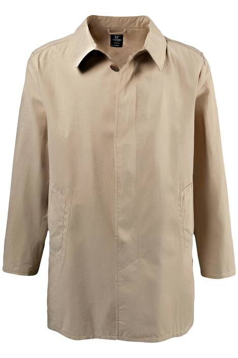 Trenchcoat, verdeckte Knopfleiste, Komplettfutter
