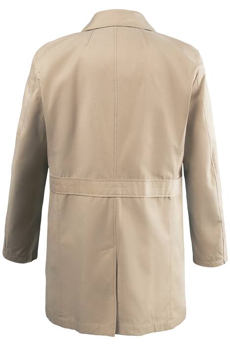 Trenchcoat, verdeckte Knopfleiste, Komplettfutter
