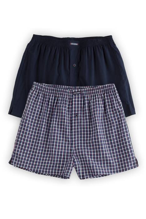Boxers, Pack of 2, Pure Cotton