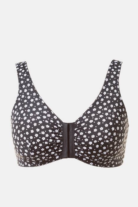 Bustier, Vorderverschluss, gepolsterte Träger