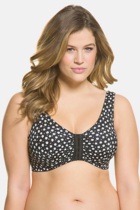 Bustier, Vorderverschluss, gepolsterte Träger
