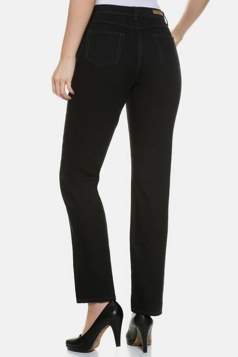 Hose Carla, 5-Pocket-Form, hohe Leibhöhe, Jeans