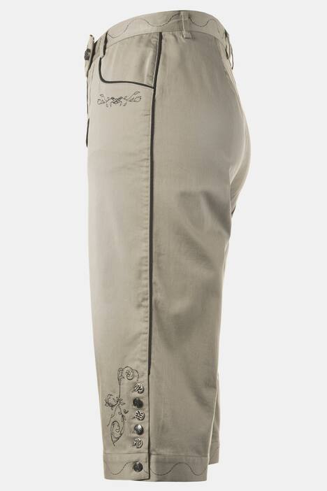 Trachtenhose, Lederoptik, Baumwollstretch
